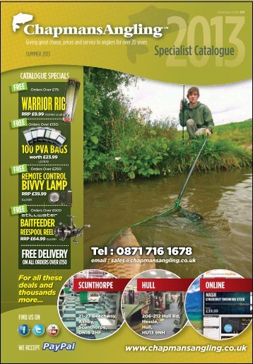 Specialist Summer 2013 S10 - Chapmans Angling