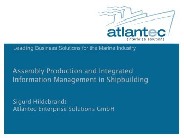 Assembly Production and Integrated Information Management in ...