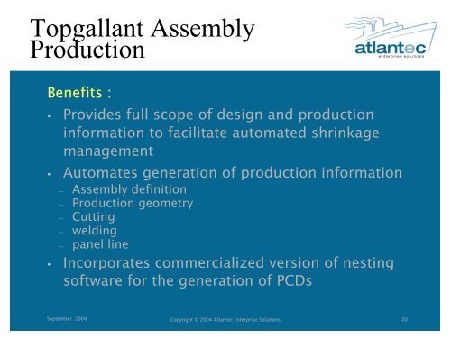 Assembly Production and Integrated Information Management in ...
