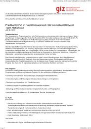 Praktikant (m/w) im Bereich Flexible GeschÃ¤ftseinheit Migration - Sowi