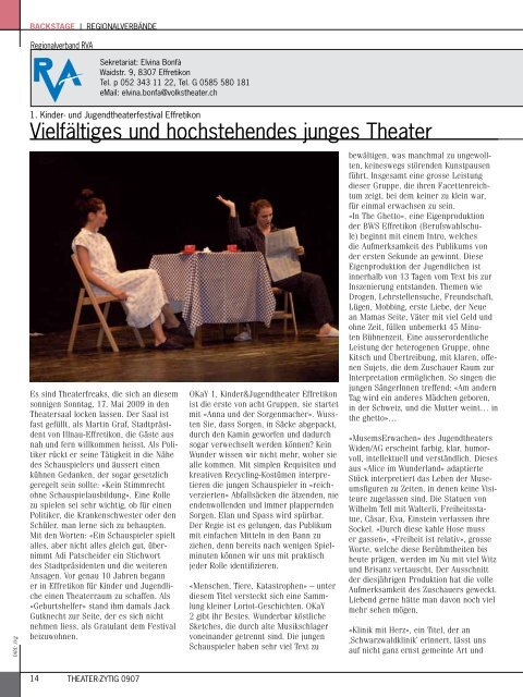 Ausgabe 0907.pdf - Theater-Zytig