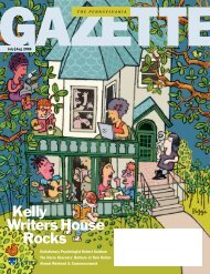 Writers House featured in Pennsylvania Gazette - The Center for ...