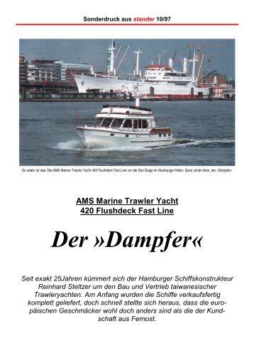 Der Â»DampferÂ« - Yacht Refit Service & Trading GmbH