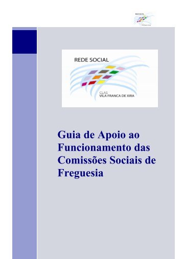 Guia de Apoio ao Funcionamento das ComissÃµes Sociais de ...