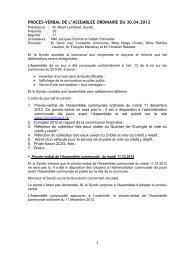 ProcÃ¨s-verbal de l'AssemblÃ©e du 30.04.2013 - Corminboeuf