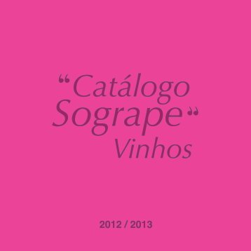 CatÃ¡logo de Vinhos / 3.4 MB - Sogrape