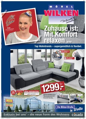 Möbel Wilken - Zuhause ist: Mit Komfort relaxen...