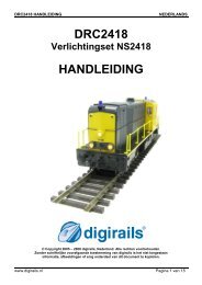 DRC2418 HANDLEIDING - Digirails