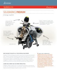 SolidWorks Premium Data Sheet - Solid Solutions