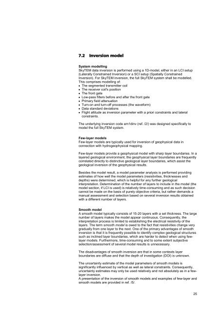 guideline and standards for skytem measurements, processing and ...