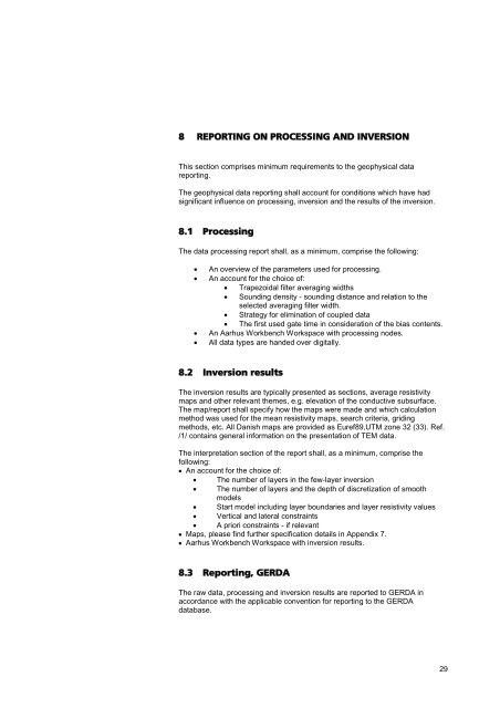 guideline and standards for skytem measurements, processing and ...