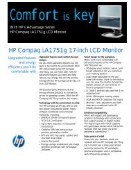 HP Compaq LA1751g 17-inch LCD Monitor - BCDVideo
