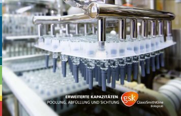 Broschüre zum Investitionsprojekt DR03 (PDF ... - GlaxoSmithKline