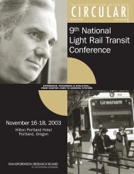 TR Circular E-C058_9th LRT Conference_2003.pdf - Florida ...