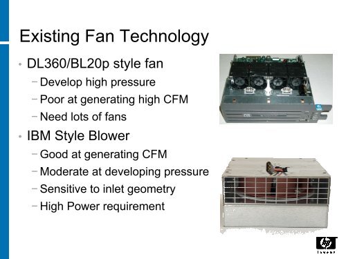 HP BladeSystem Family - Critical Facilities Round Table