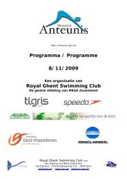 zon - Royal Ghent Swimming Club