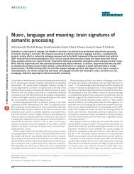 Music, language and meaning - UCSD Cognitive Science