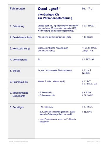 Quad Ã¢Â€ÂžgroÃƒÂŸÃ¢Â€Âœ - Verkehrsknoten.de