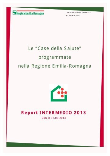 Rapporto sulle Case della Salute in Emilia-Romagna - Saluter