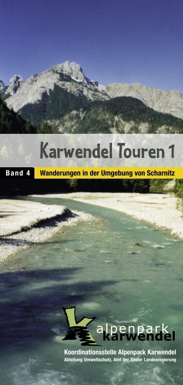 BroschÃ¼re Korr.indd - Alpenpark Karwendel