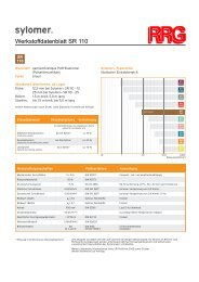 Download Datenblatt Sylomer SR 110 - Weitere