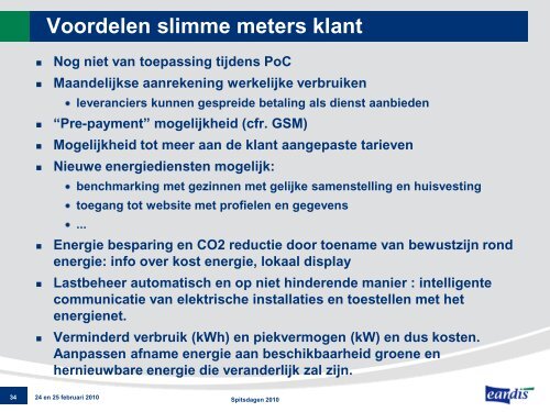 Spitsdagen 2010 - Eandis