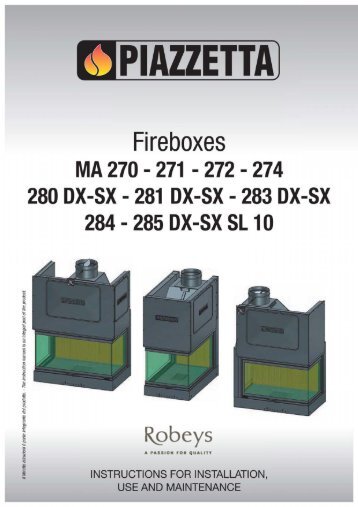 Piazzetta MA 270, 271, 272, 274, 280, 291, 283, 284 ... - Robeys Ltd