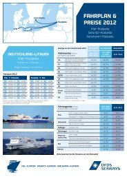 FAHRPLAN & Preise 2012