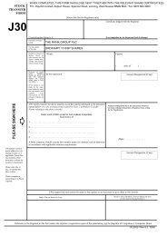 Stock Transfer Form (PDF 277 KB) - Rank Group