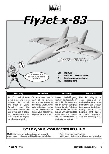 PDF FlyJet Manual - BMI-models