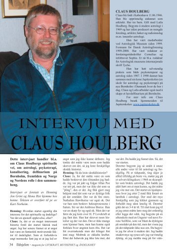 Intervju med claus houlberg - Ildsjelen