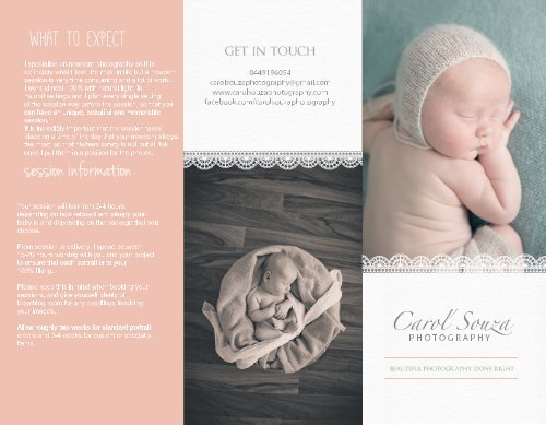 newborn photo prices