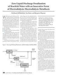 Zero Liquid Discharge Desalination of Brackish Water with an ...