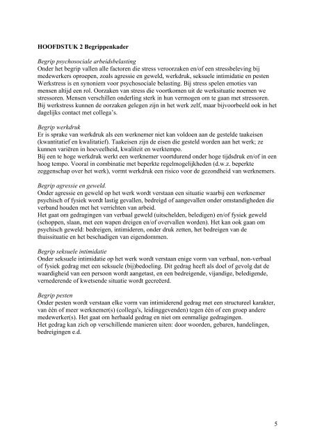 Psychosociale arbeidsbelasting - Arbocatalogussw.nl