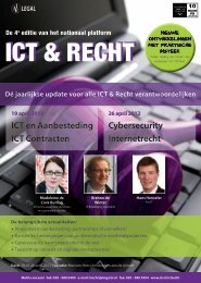 ICT en Aanbesteding ICT Contracten Cybersecurity Internetrecht