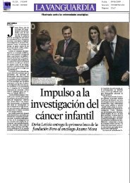 La Vanguardia (9 junio 2009) - Fero