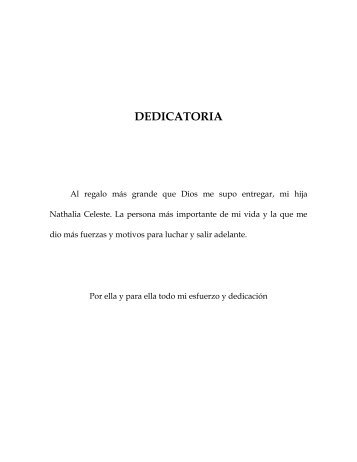 Dedicatoria y Agradecimiento.pdf - Repositorio Digital UCT