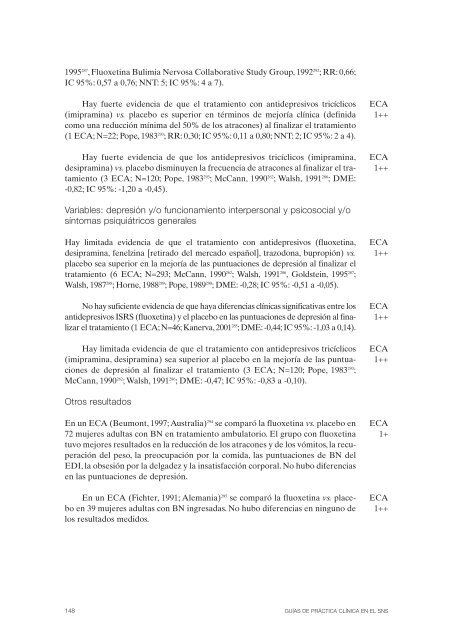 GPC sobre Trastornos de Conducta Alimentaria (TCA)