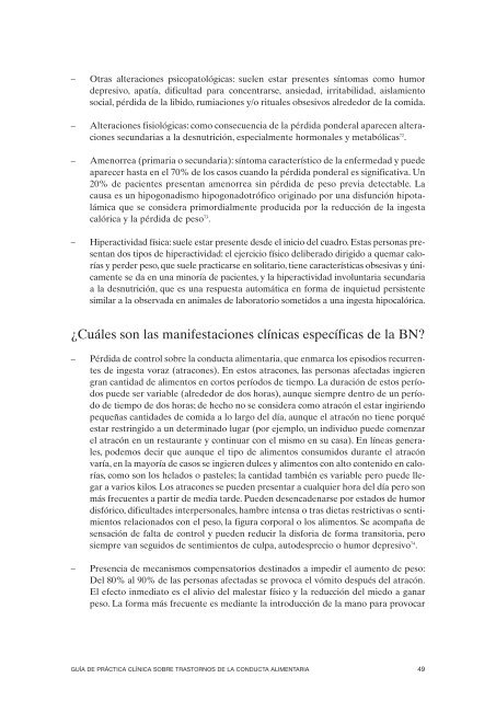 GPC sobre Trastornos de Conducta Alimentaria (TCA)