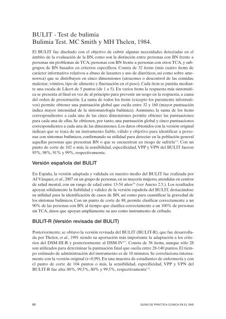 GPC sobre Trastornos de Conducta Alimentaria (TCA)