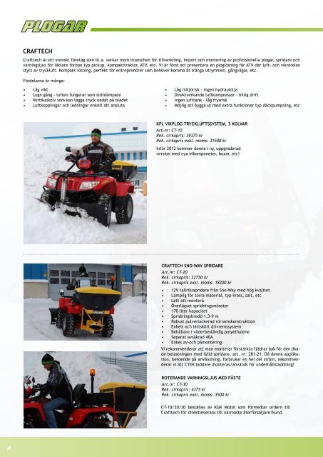 tillbehÃ¶r atv & skoter - Arctic cat