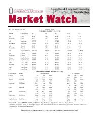 M-4 Vol. XXXII, No. 23 June 11, 2009 FUTURES MARKET WATCH ...