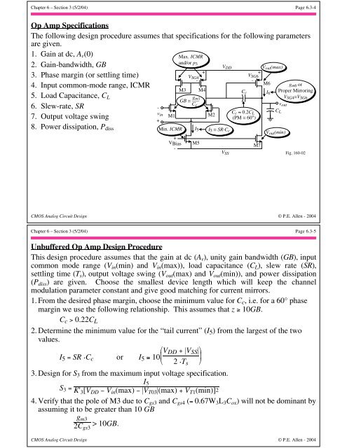 chapter 6 - Analog IC Design.org