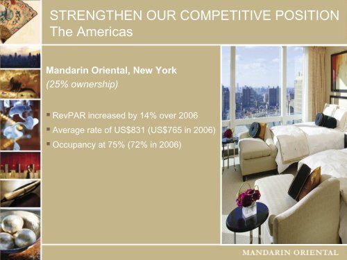 Mandarin Oriental International Limited - Mandarin Oriental Hotel ...