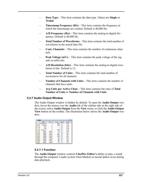 CinePlex v3 Manual - Plexon Inc