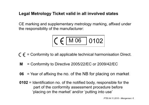 Measuring Instruments Directive (2004/22/EC) Implementation and ...