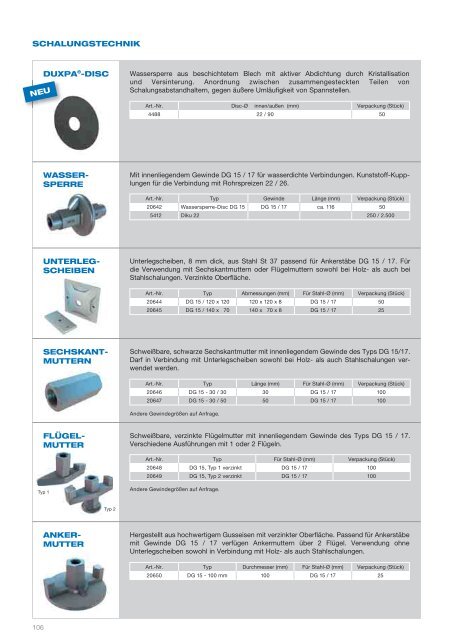 Katalog 2012 (pdf 1,8 MB) - Reuss-Seifert GmbH