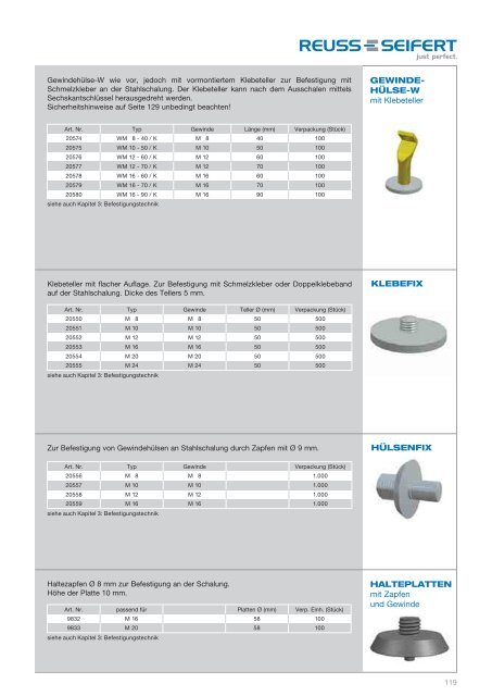 Katalog 2012 (pdf 1,8 MB) - Reuss-Seifert GmbH