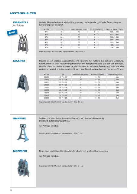 Katalog 2012 (pdf 1,8 MB) - Reuss-Seifert GmbH