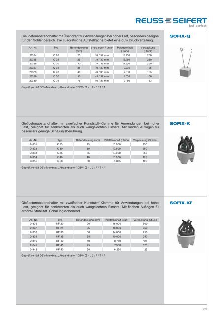 Katalog 2012 (pdf 1,8 MB) - Reuss-Seifert GmbH